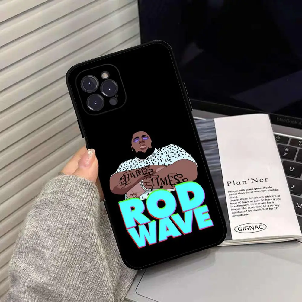 Rod Wave Rapper Phone Case Silicone Soft for iphone 15 14 13 12 11 Pro Mini XS MAX 8 7 6 Plus X XS XR Cover