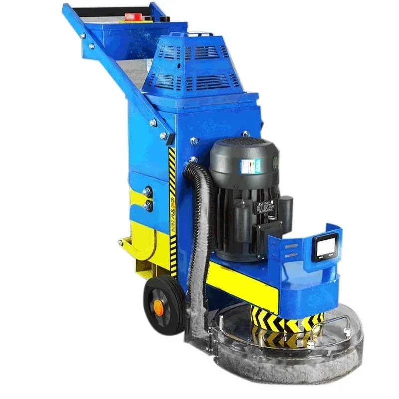 Heavy-Duty Epoxy Floor Grinder Efficient Concrete Cement Polishing & Curing Tool with Dust Removal