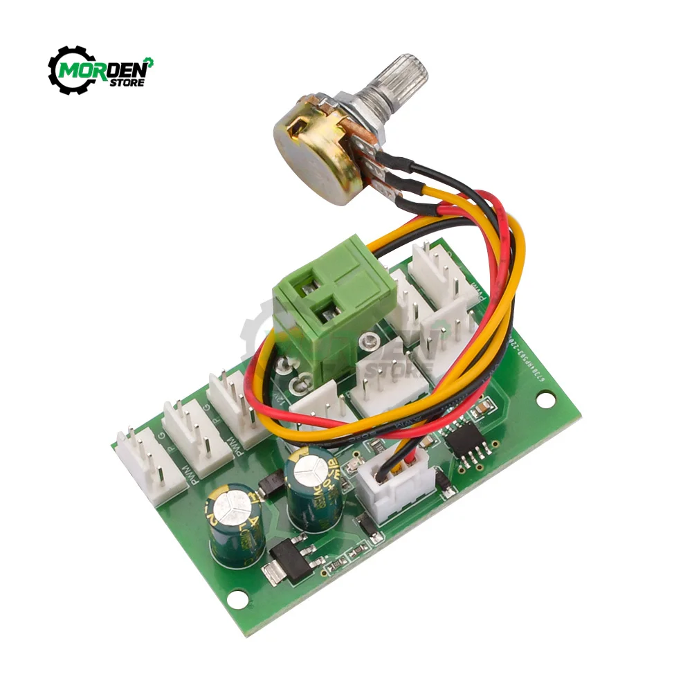 DC 12V 2510-4P 8Miner Fan Speed PWM Controller 8-Channel Hub High-Power Violent Fan Controller Fan Speed Governor Power Supply