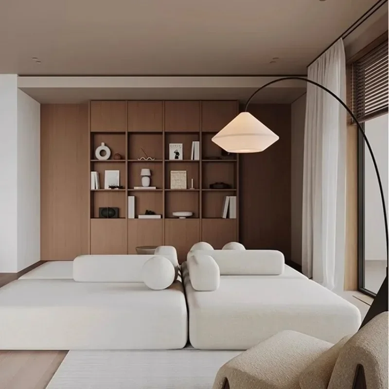 Original high-end fishing lamp, Nordic light luxury floor lamp next to the sofa in the living room