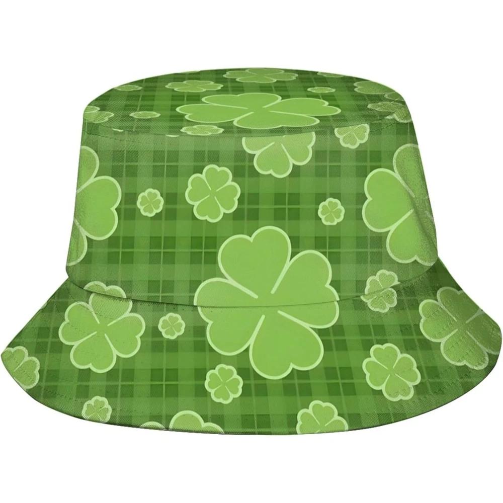 Funny Bucket Hat St Patricks Day Irish Summer Fisherman Cap Travel Beach Hat Packable Sun Hat for Adults Teens