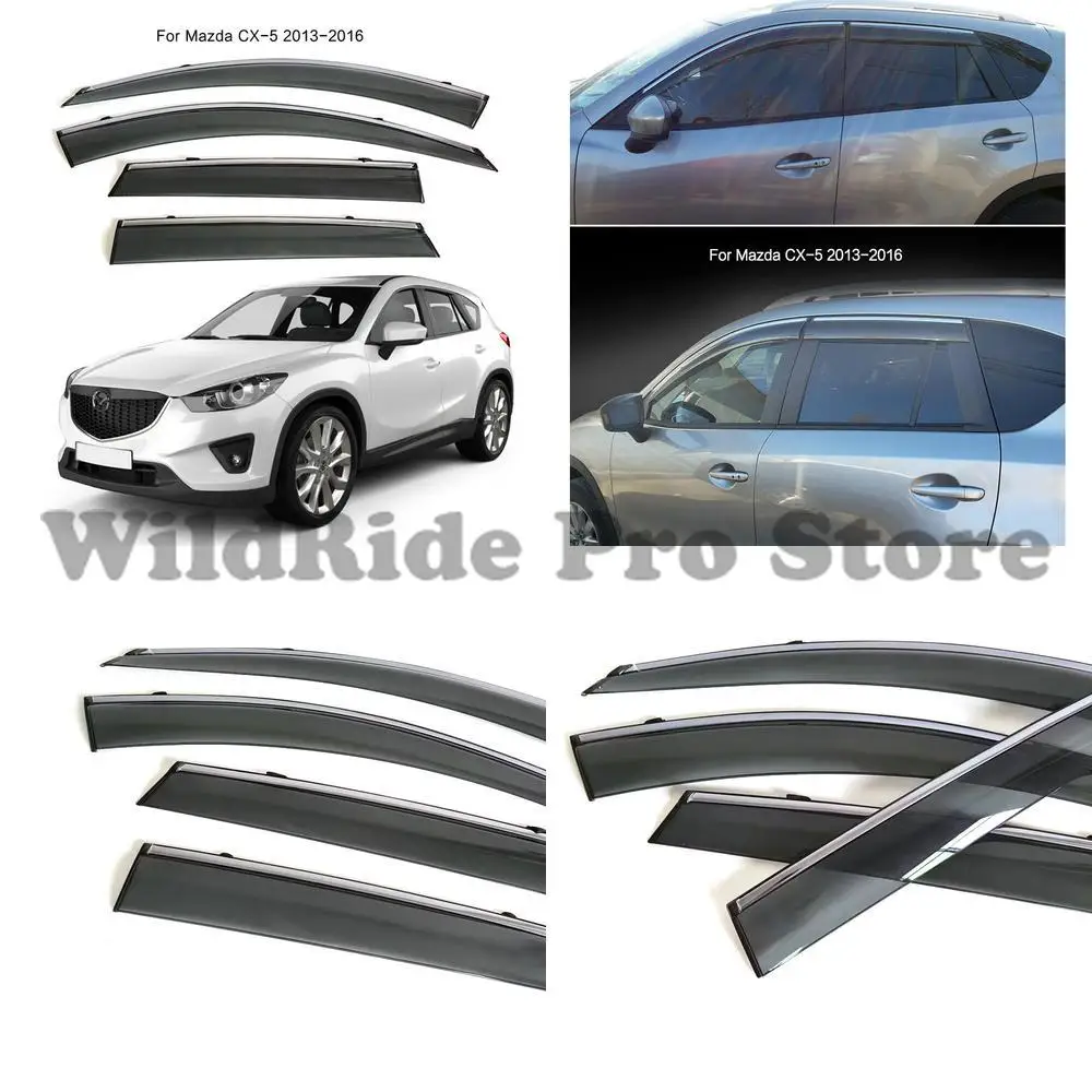 

1 set for 2013 2016 Mazda CX 5 rain visors Mazda CX 5 Window Visors rain guard