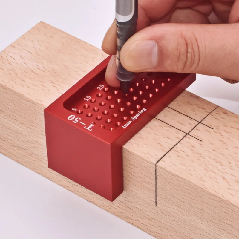 T50 Precision Square Measurements Ruler Measuring Marking Professional Woodworking Carpenters Aluminum Framing