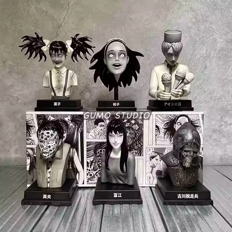 Anime Junji Ito Strange Series Second Blind Box Trendy Toy Tomie Kazuko Chestnut Figure Ornament Model Collection 2nd Generation