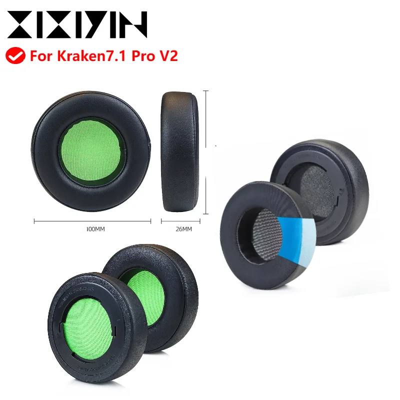 

Replacement Ear Pads Earpads Headband for Razer Kraken Pro 7.1 V2 Gaming Headphones