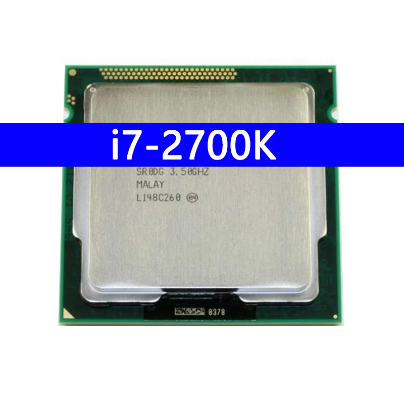 i7-2700K i7 2700K 3.5 GHz Used Quad-Core CPU 8M 95W LGA 1155