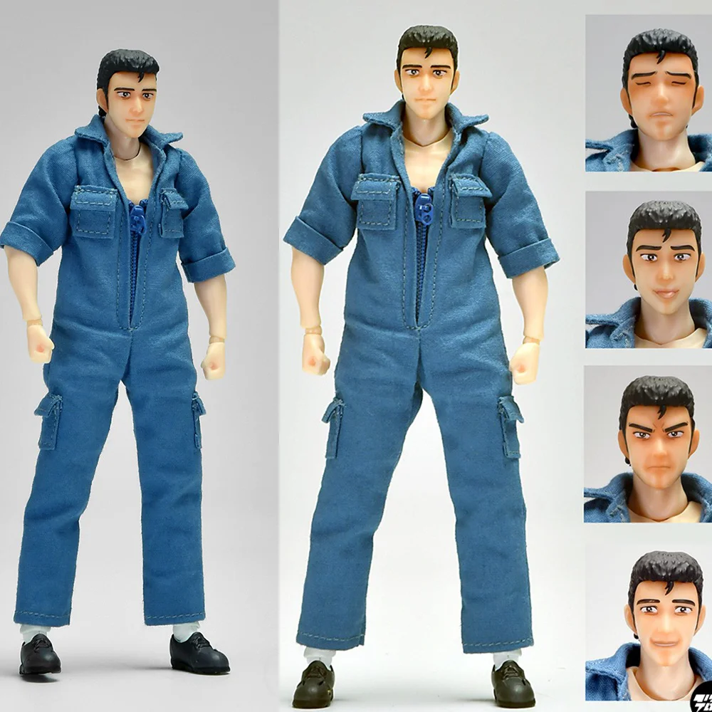 En Stock DAIKI 1/12 soldado masculino tecnología Industrial Miso - Abe Takawa conjunto completo 6 pulgadas modelo de figura de acción coleccionable