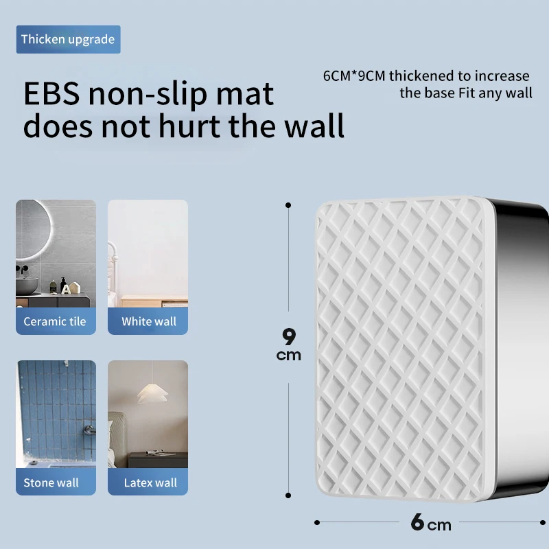 Barra de cortina de ducha blanca de 40-450CM, barra telescópica de tensión ajustable de acero inoxidable para ventanas de baño, sin taladro, soporte