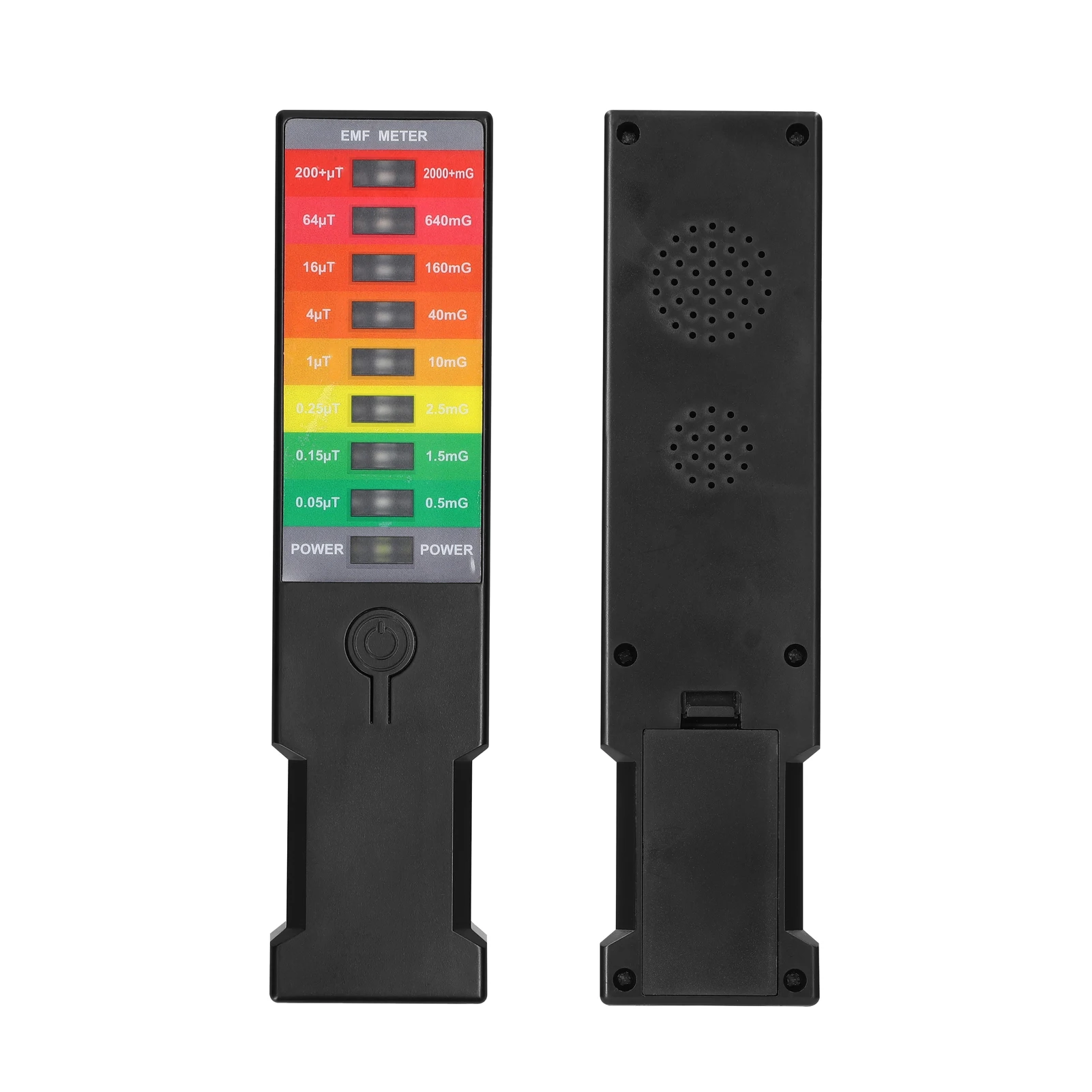 New Electromagnetic Field EMF Meter Home Radiation Tester Environmental Electrical Electromagnetic Detector 8 LED Gauss Meter