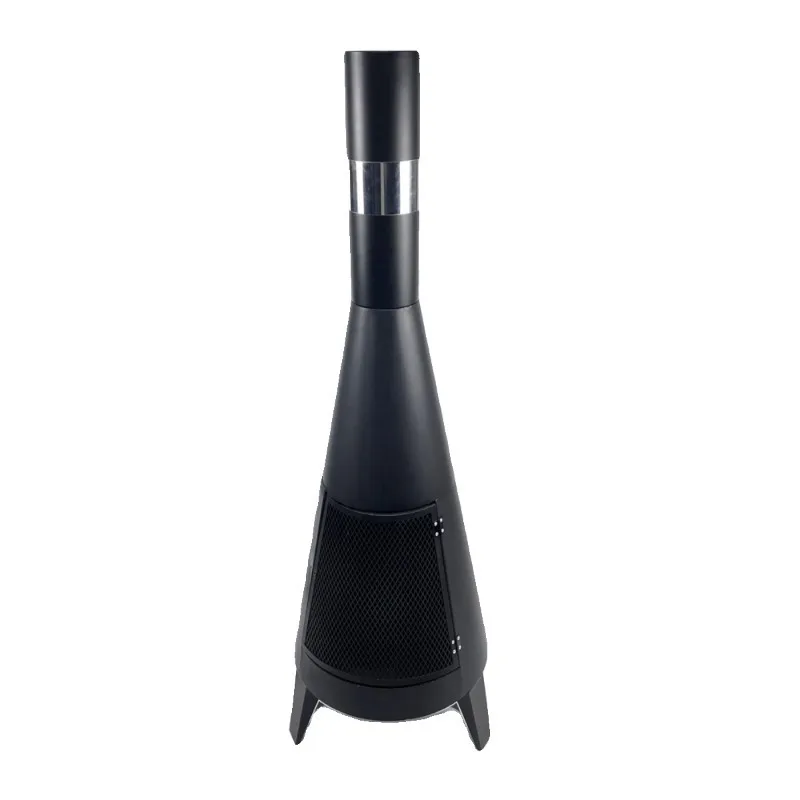 Rocket Stove Decor Fireplace Outdoor Villa Indoor Winter Landscape Fire Pit Real Fire Wood Burning Heater