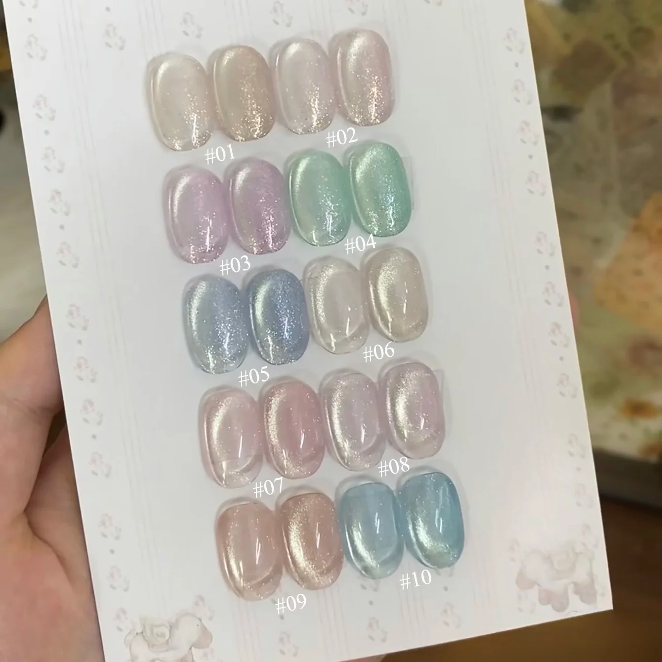 1 szt. SHAKA Jesienny Lodowy Jaśminowy Lakier Hybrydowy Efekt Kociego Oka Fioletowy Żel do Paznokci 2025 Nowy Efekt Lodowego Wybuchu Błyskawiczny Wybielający Żel do Paznokci