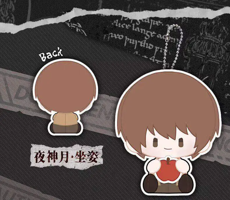 Nieuwe Death Note Plushie Doll Series Blind Box 13cm Leuke stripfiguur Rugzak Sleutelhanger Decoratie Pop Meisje Verjaardagscadeau
