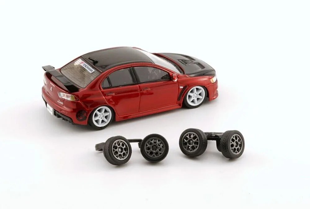 NEW 3 inches 1/64   Lancer Evolution IV by BM Creations JUNIOR Diecast toys For Collection Gift