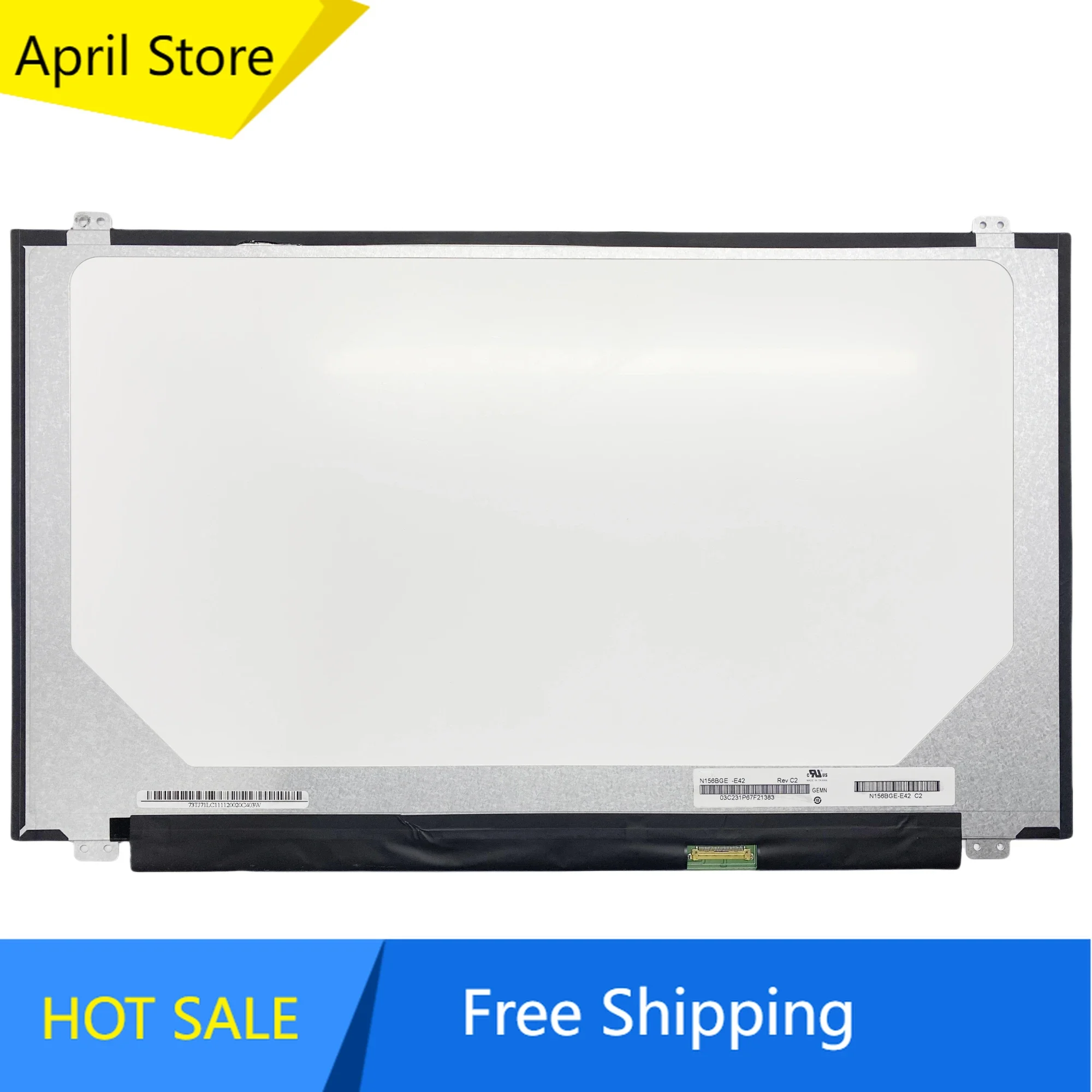 

N156BGE-E42 fit N156BGE-E31 N156BGE-E41 N156BGE-EA1 N156BGE-EB1 15.6'' Laptop LCD Screen Panel 1366*768 EDP 30 Pins