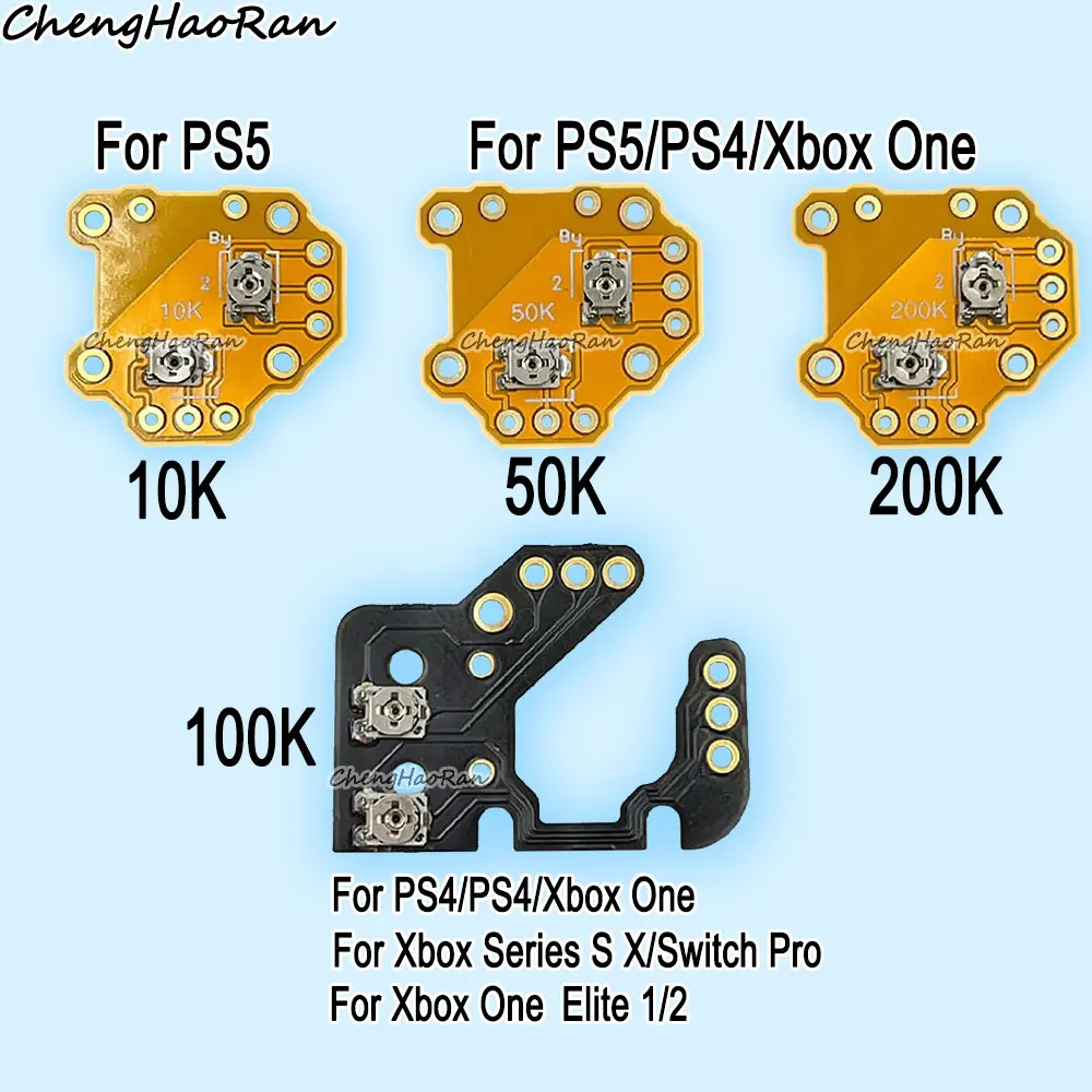 

1 Pc For PS4 PS5 Joystick Drift Repair Board Correction Board For Xbox One Series S X Handle 3D Rocker Reset Board Replace Parts