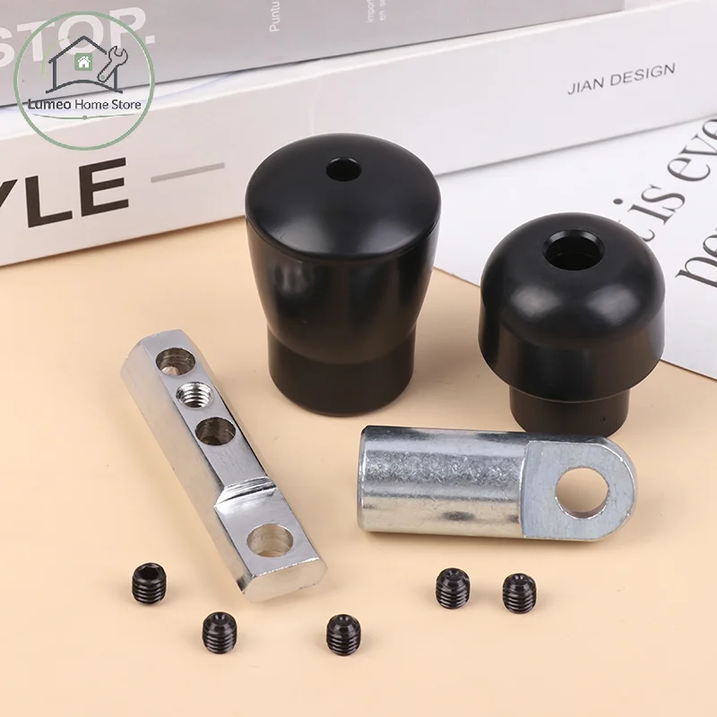 1Set Gym Pulley Machine Cable Connector Gym Cable Terminal Wire Rope Connector Fits Fitness Equipment Cables Ball Stopper