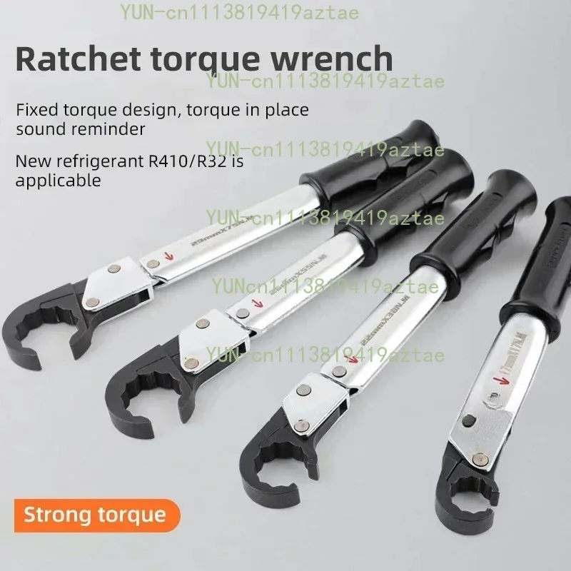 ST‑02L Ratchet Torque Wrench Set, High‑Precision Open‑End Wrench for Equipment Maintenance