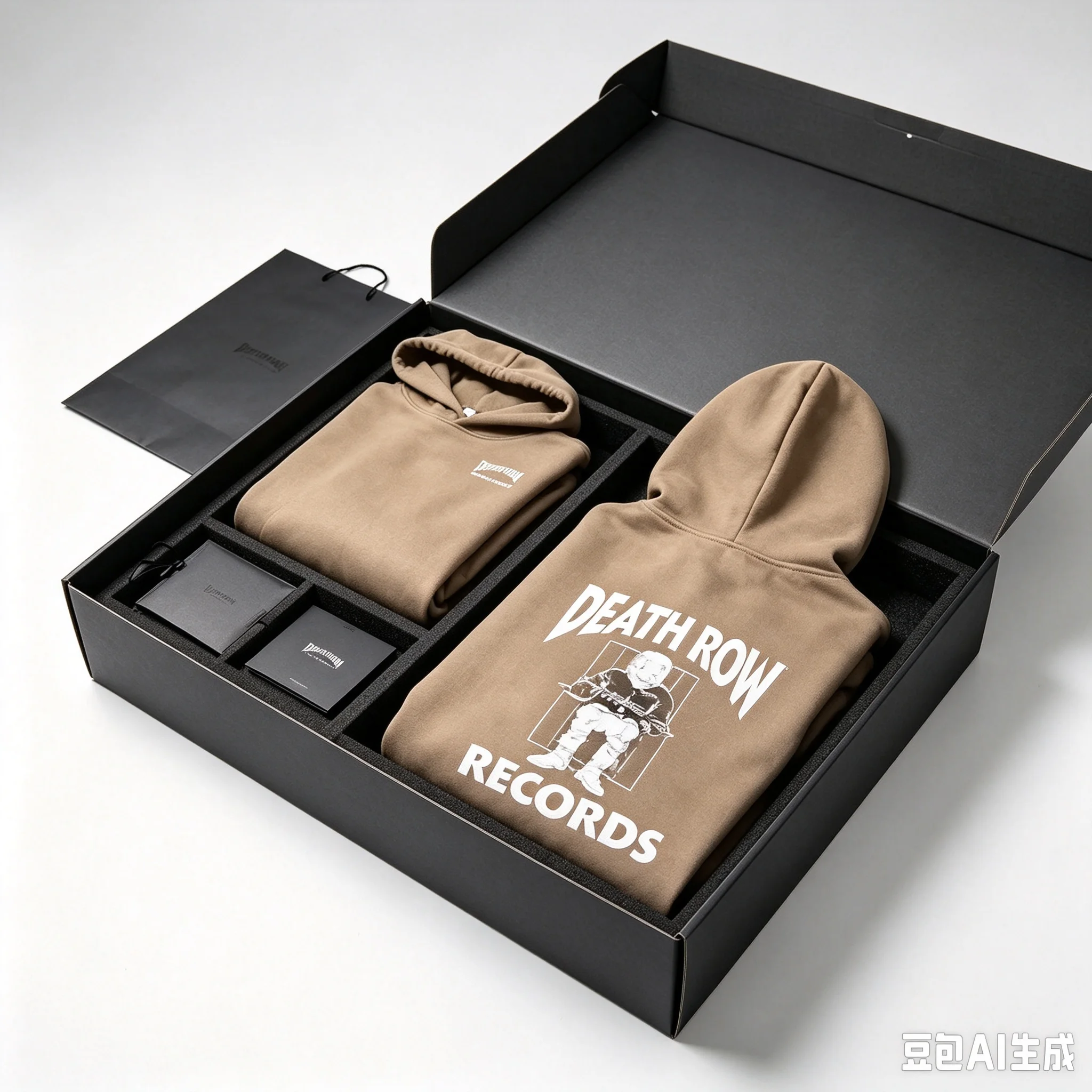 Death Row Records Hoodies Frühling Herbst Fleece Hoodie Pullover Mode Herren Damen Lose Kapuzenpullover Hip Hop Streetwear Top – Detail 12
