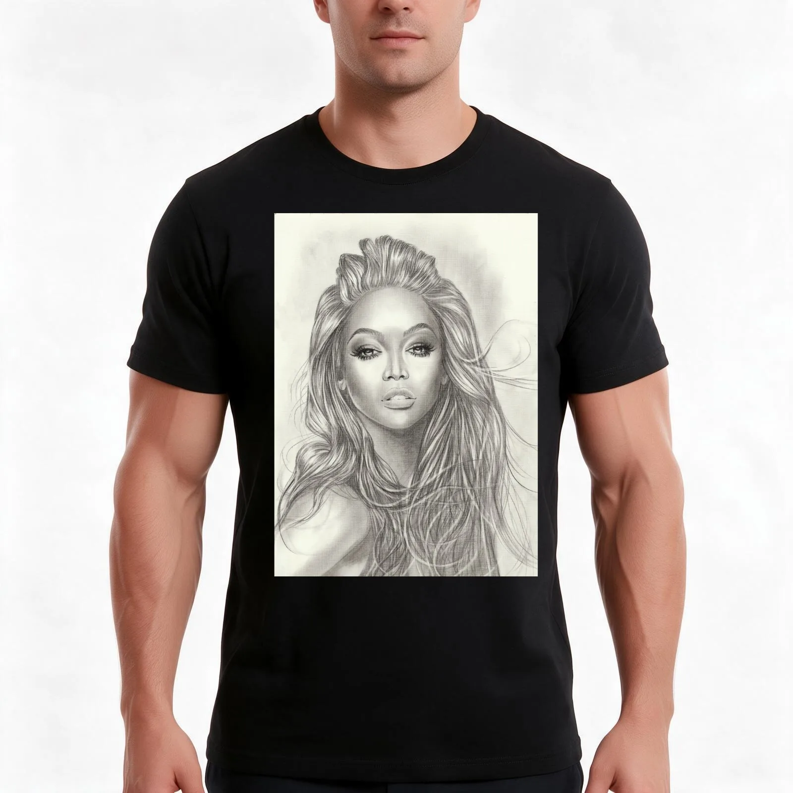 Tyra Banks T-Shirt Summer Casual Cotton Tee Oversized Streetwear Tops Vintage Graphic Print Loose Fit Short Sleeve