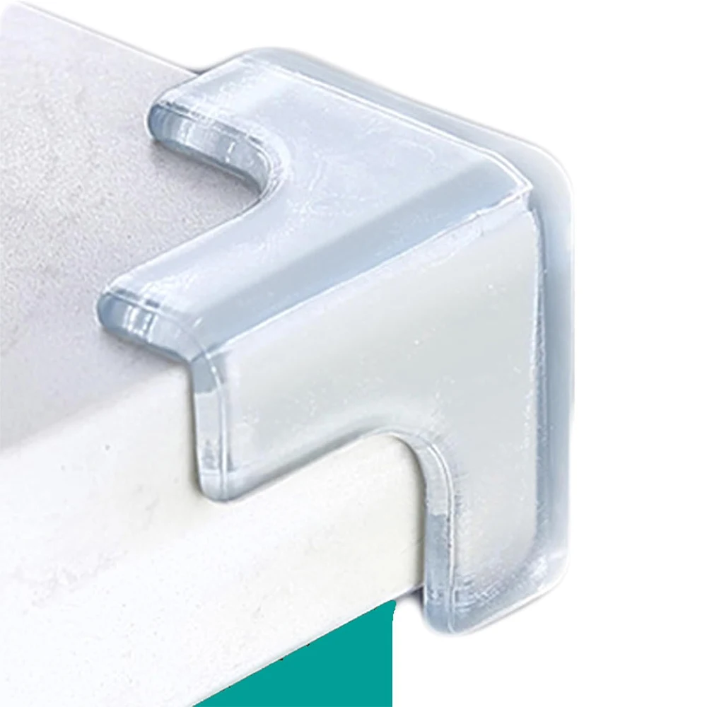12 Pcs Table Corner Protectors T-Shaped Baby Head Protector Strong Adhesive Furniture Safety Edge Bumper for Baby Proofing