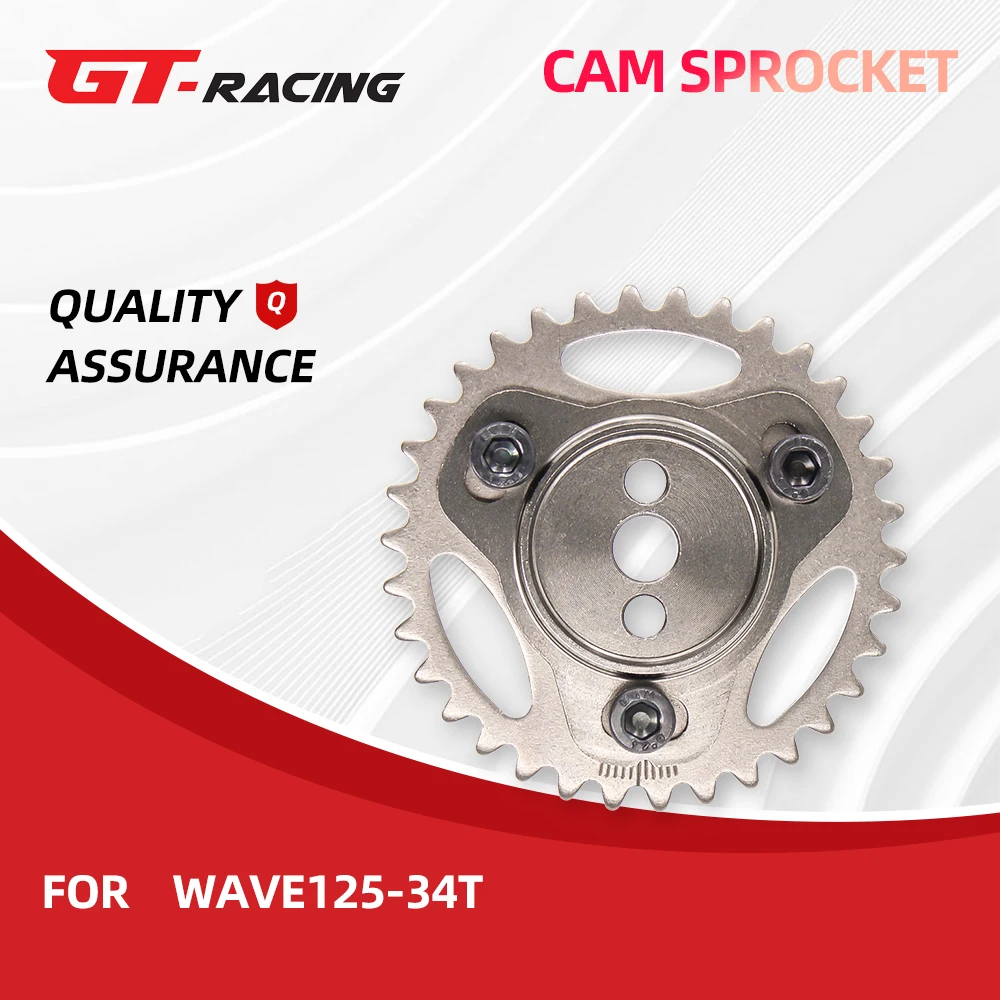 CAM Sprocket WAVE125 Wave 125 W125 RACING 34T Motorcycles Modified For HONDA OEM TIMING GEAR CAM Sprocket