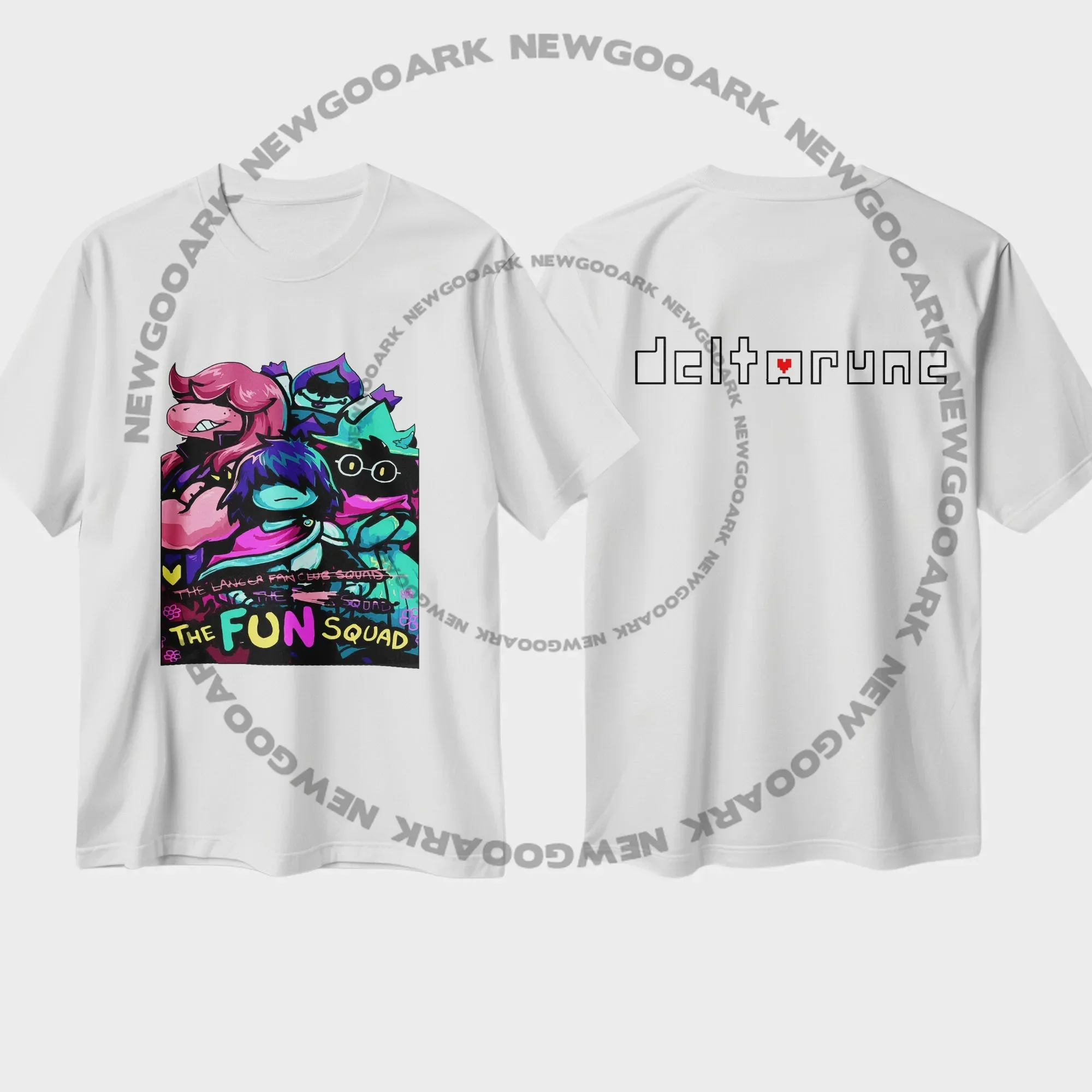 لعبة تي شيرت Deltarune كريس هدية مطبوعة جرافيك للجنسين قطن رقبة مستديرة للرجال والنساء ملابس الشارع تي شيرت بأكمام قصيرة قابلة للتنفس #6