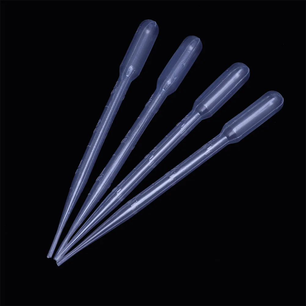 

300pcs Plastic Transfer Pipettes Dropper for Oils Laboratory Pipettes Cosmetics 3Ml Pipette Lab Disposable Pipette Measuring