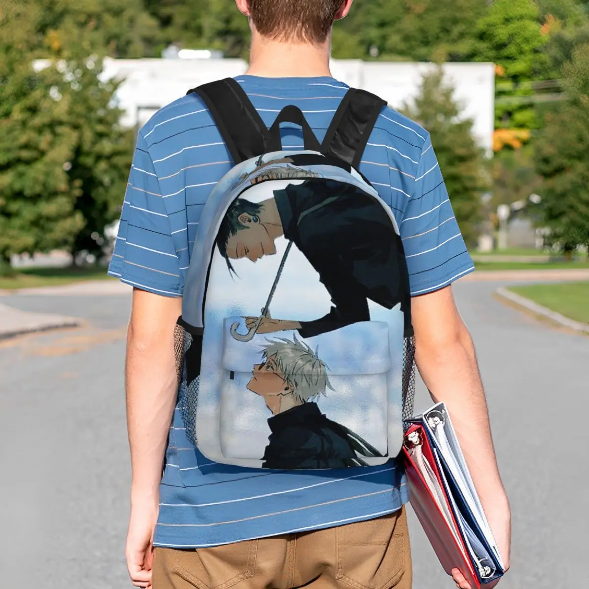

Geto Suguru Jujutsu Kaisen Anime Backpack Student BookBag Kids School Bag Computer Shoulder Bags for Men Women