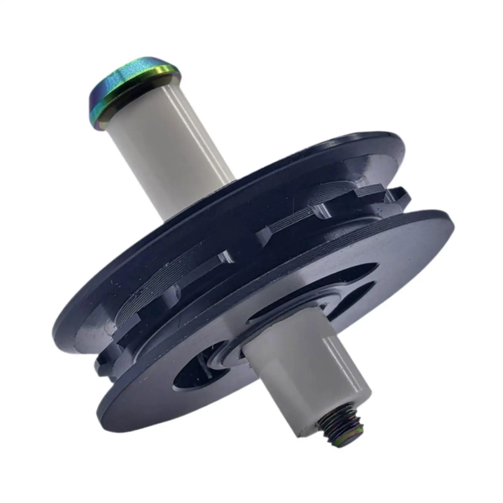 دراجة سلسلة الموتر دليل عجلة رمح سلسلة دراجات أجزاء الضغط ، مقاومة للاهتراء ، المسمار سبائك التيتانيوم ، مكون استبدال #3