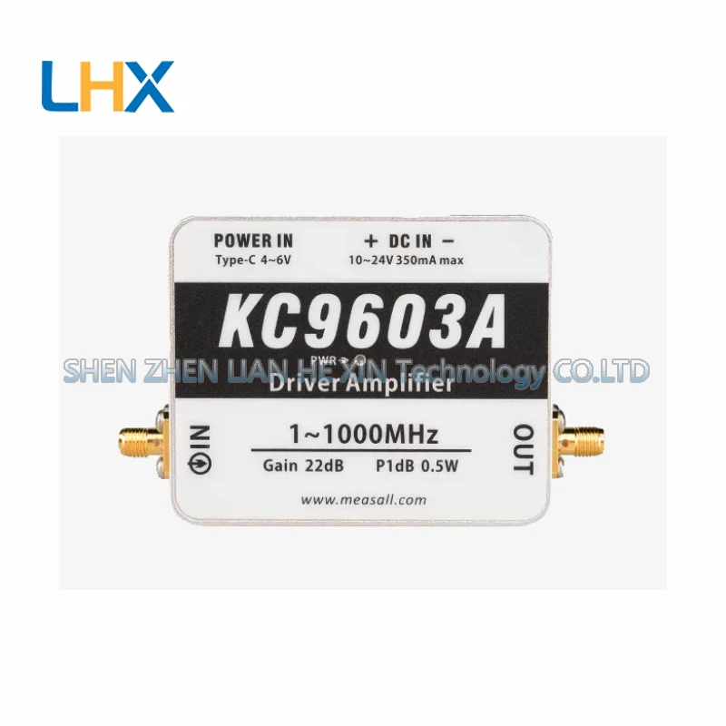 KC9603A RF preamplifier gain module power 1MHz-1GHz 0.5W in stock