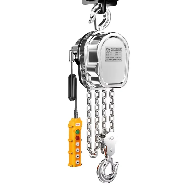 DHS 3 Tonnes Hoist Electr 304 Stainless Steel 1 Ton 5 Ton Small Chain Hoist Electric