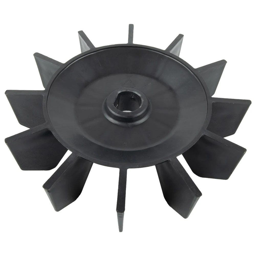Fan Blade Compatible with Air Compressors 211mm Diameter 24mm Hole Made from Engineering Plastic for Stability