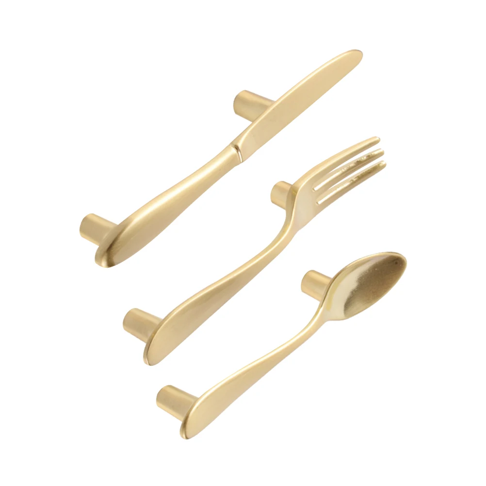 

3pcs Cabinet Knob Pulls Fashion Door Handle for Simple Furniture Drawer Handle Modern Design Gift Family Friends