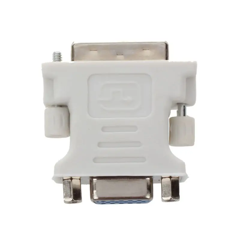 محول DVI ذكور ، DVI - D 24 1 ، أنثى إلى VGA ، 15 دبوس