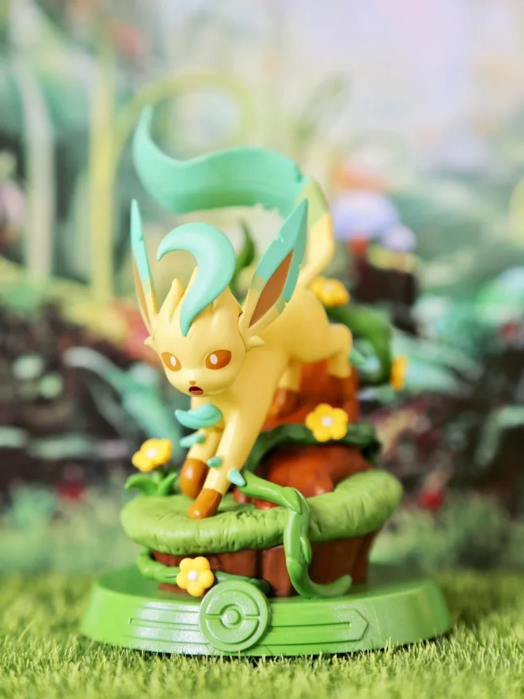 Anime Pokemon Funism Abenteuer Eevee Familie Anzug Blind Box Jolteon Sylveon Action Figure Sammlung Modell Kinder Spielzeug Geschenk Replik