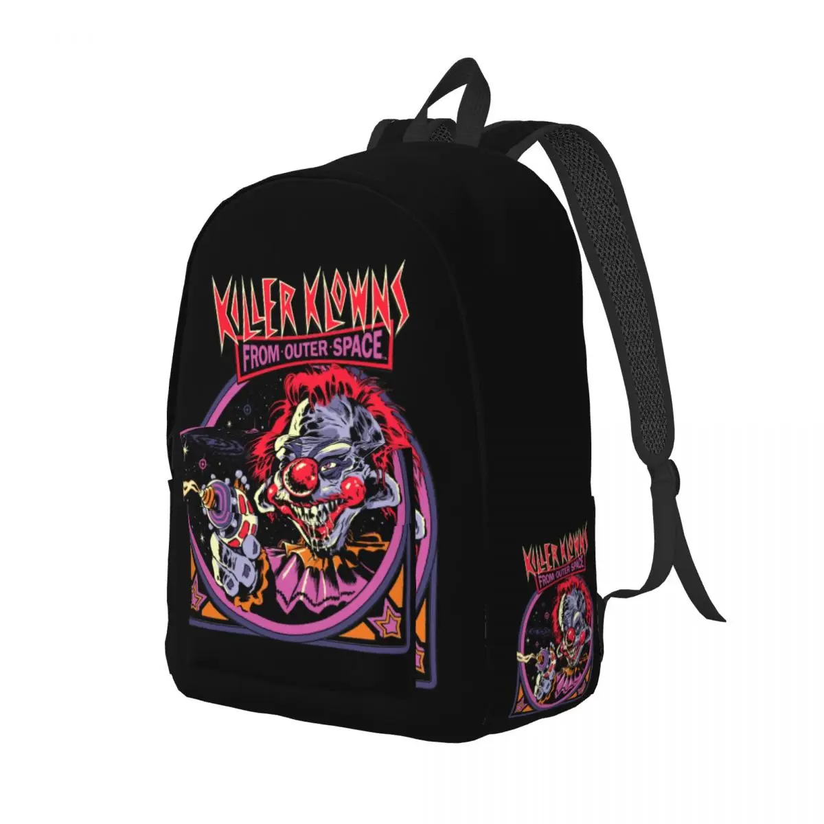 

Killer Klowns From Outer Space Cool Backpack Lightweight Student Hiking Travel Daypack for Men Women Laptop Canvas Bags