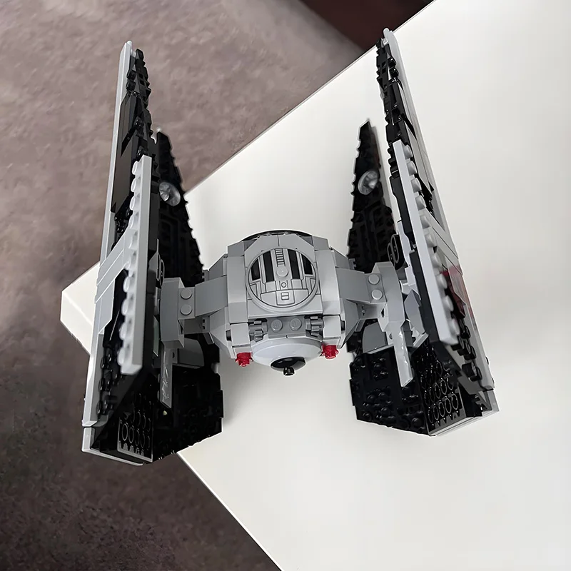 جديد MOC الفضاء التعادل اعتراضية مقاتلة نسخة مستقرة اللبنات نموذج الإمبراطوري Starfighters لتقوم بها بنفسك الطوب مجموعة اللعب الهدايا