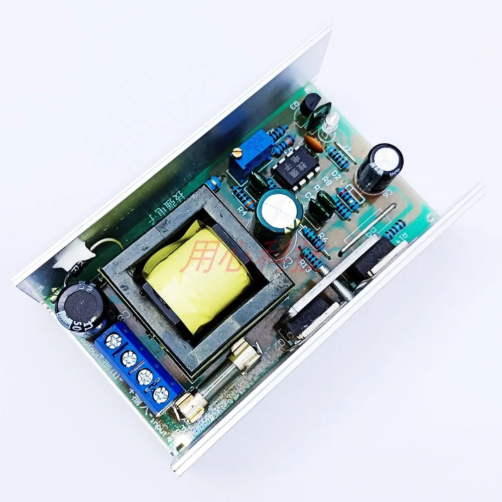 Imagem -05 - High Voltage Boost Converter Power Module para Glow Tube Nixie Clock Capacitor Charging 70w Dc-dc 12v 24v a 100v250v 200v450v