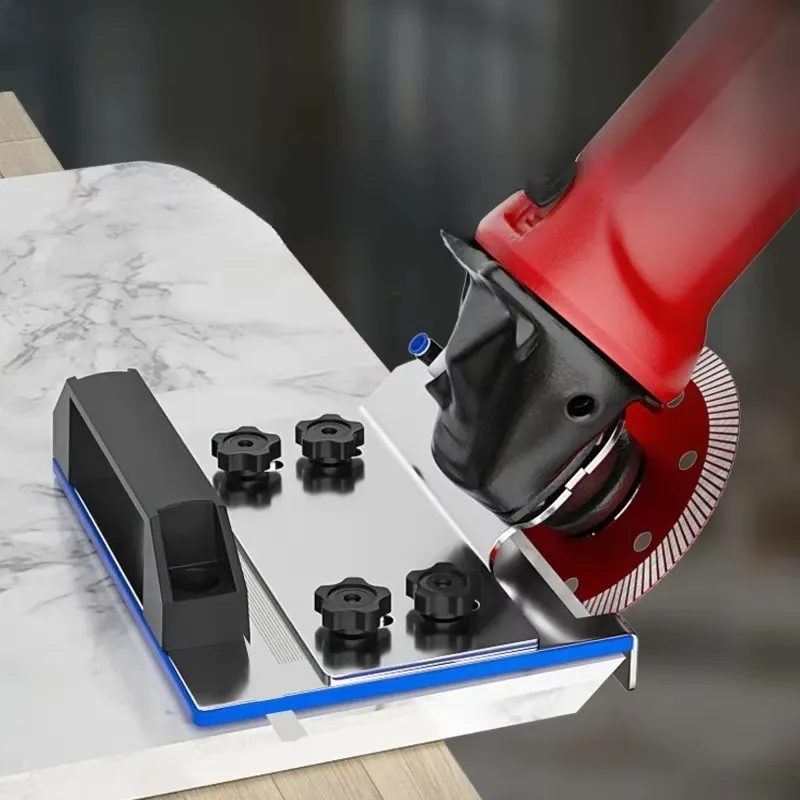 1pcs 45 ° Chamfering Cutter, Stainless Steel Metal Chamfering Tool, Angle Grinder Cutting Bracket Suitable for 100 Type Machine