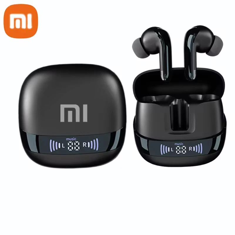 Xiaomi-F8 True Fones De Ouvido Sem Fio, Bluetooth 5.3 Headset, Display LED, Redução De Ruído Fones De Ouvido, Esporte Earbuds para Android, iOS