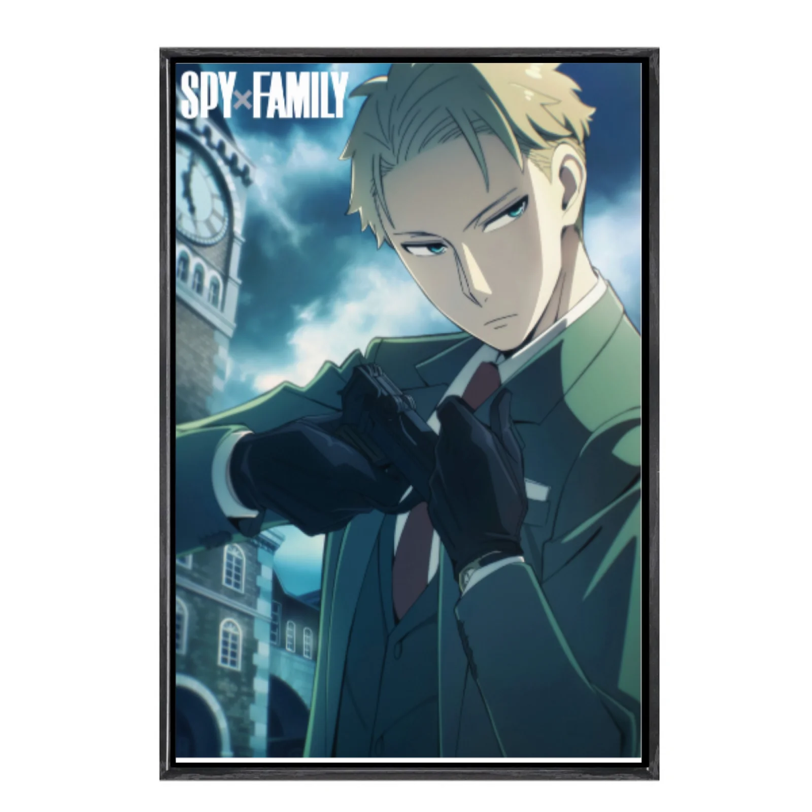 

Japanese Manga Multi-Size Canvas Poster Double Framed Wall Art,Spyxfamily Home Decor for Living Room Bedroom