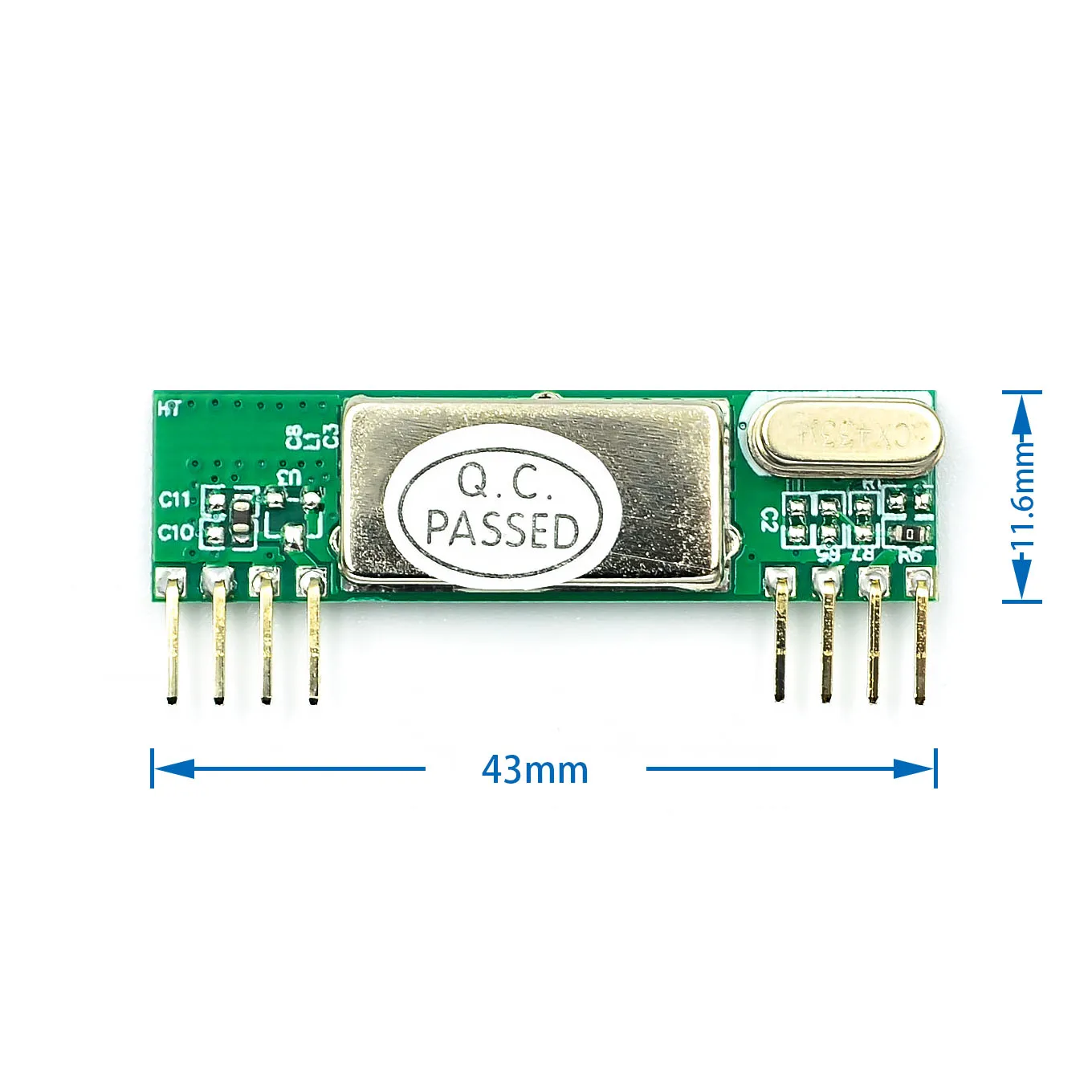 RXB6 RXB60 433 MHz Superheterodyne Wireless Receiver Modul ARM/AVR – Detail 4
