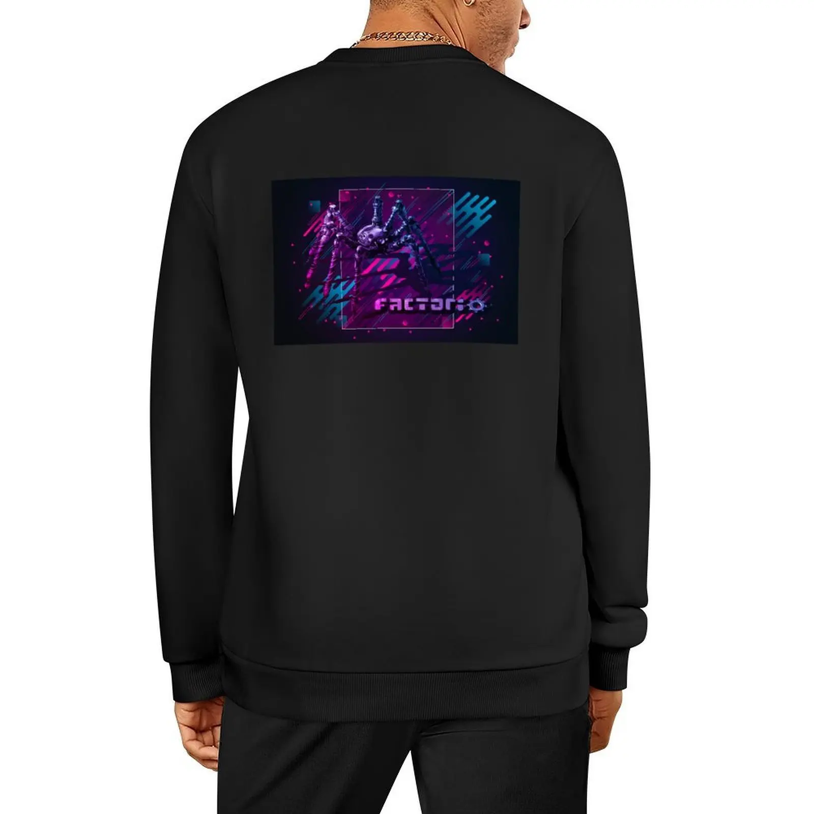 

Factorio Modern Graphic Design Pullover tracksuit korean autumn clothes men's sweat-shirt set autumn hooded sweatshirts