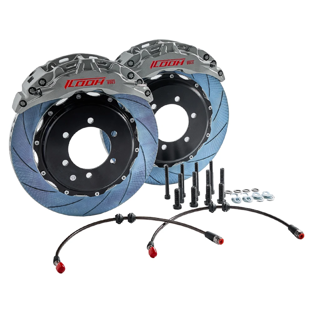 ICOOH High Performance Dr6 6pistons Racing Big Brake Kits 330/345/355/378Mm Rotor Size Brake Sets for Nissan GTR R32 R33 R34