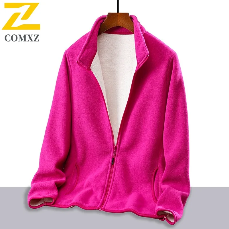 سترة جديدة للخريف للرجال من COMXZ، سترة واقية مريحة للأعمال، لون نقي، خفيفة الوزن، ملابس يومية #3