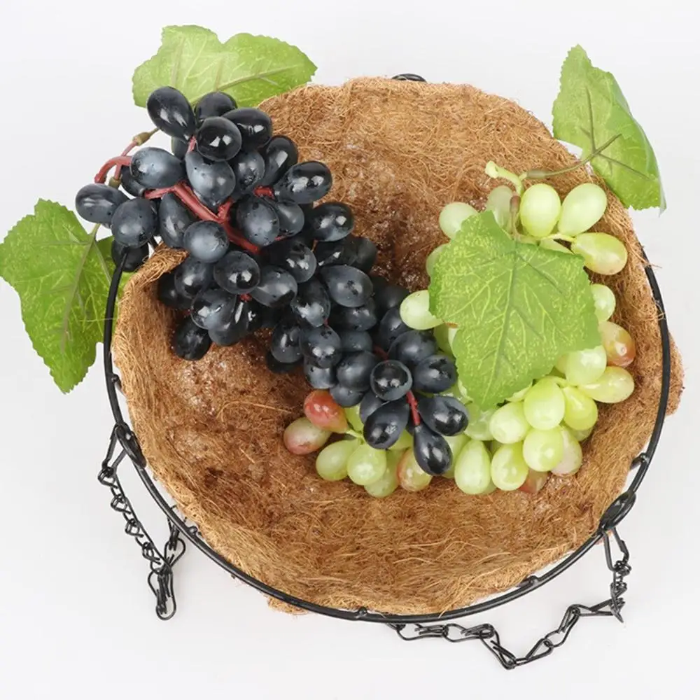 Uvas Artificiales Decorativas de Plástico para Fiestas, Decoración del Hogar, Simulación de Frutas
