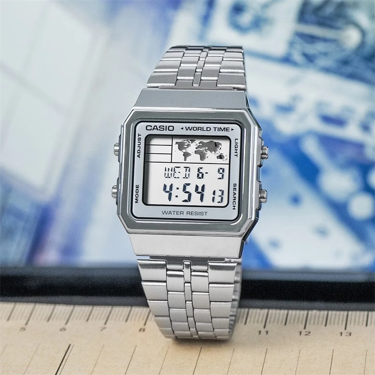 CASIO A500WA Digital Watch – LED Backlight, 5 Alarms, Stopwatch & Countdown