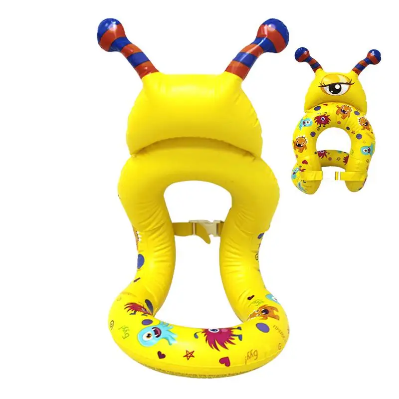 

Kids Pool Floats Cartoon Swim Vest For Children Swimming Pool Floats For Kids With Double Air Bag And Adjustable Safety Buckle