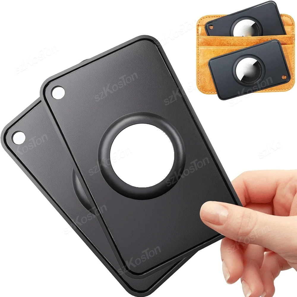 Card Protective Cover for Air Tag Wallet Holder for Apple Air Tags Wallet Card Insert for ID Bags Backpack Wallet Clutch Handbag