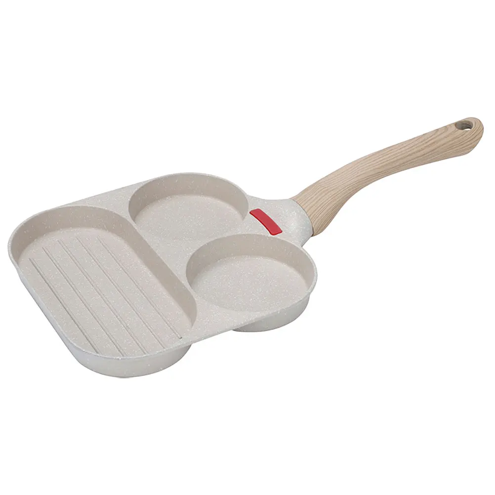 

3in1 Frying Pan Non Stick Egg Aluminum Alloy Omelet Pancake Griddle Breakfast Kitchen Camping Cooking Outdoor Stove